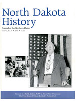 North Dakota History Journal Volume 67 No.4 2000