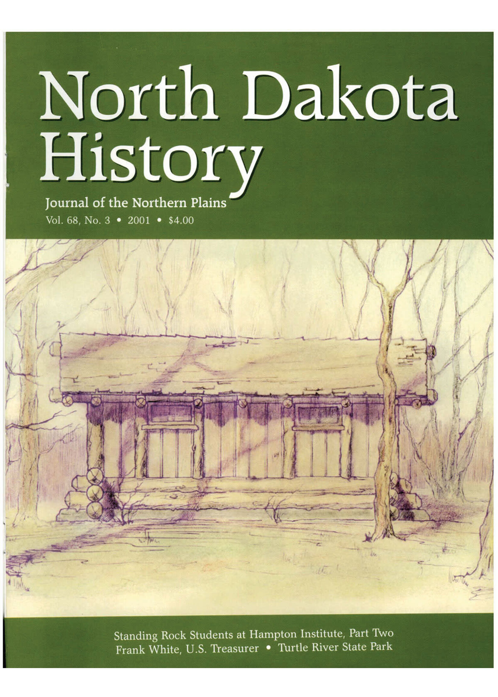 North Dakota History Journal Volume 68 No. 3 2001