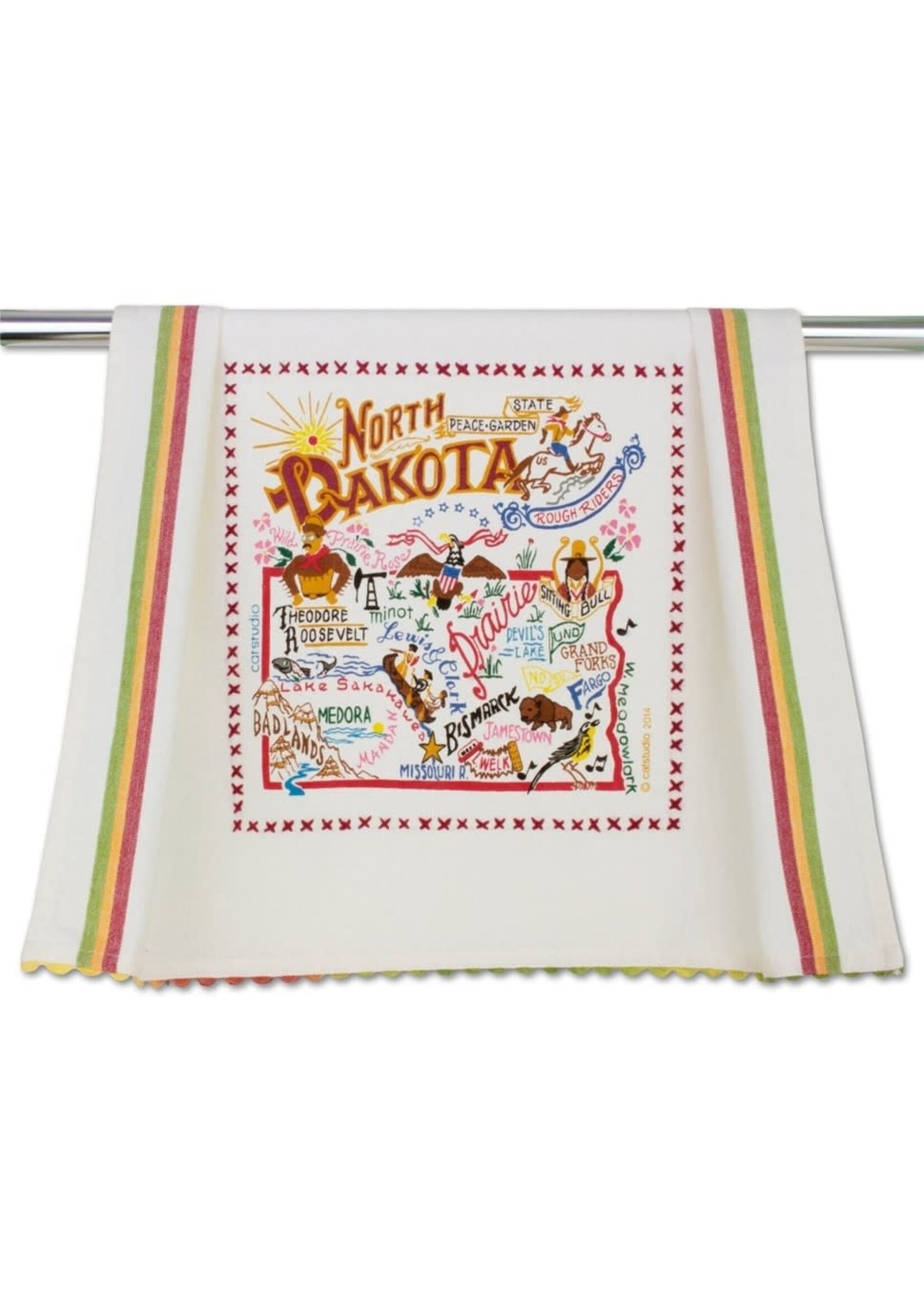 North Dakota Dish Towel