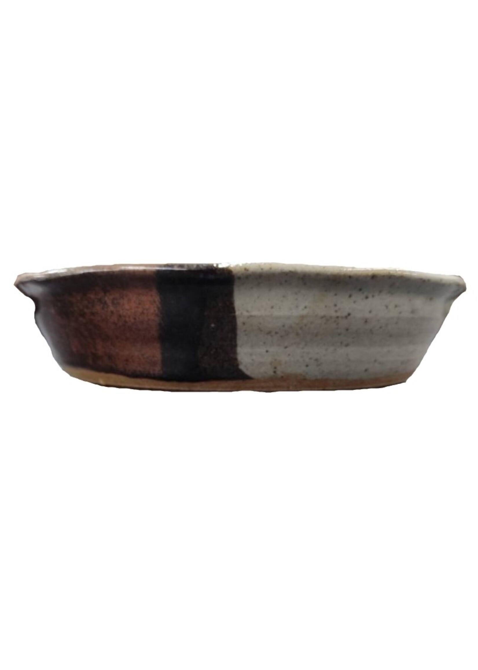 Pie Plate: Bison: Rust