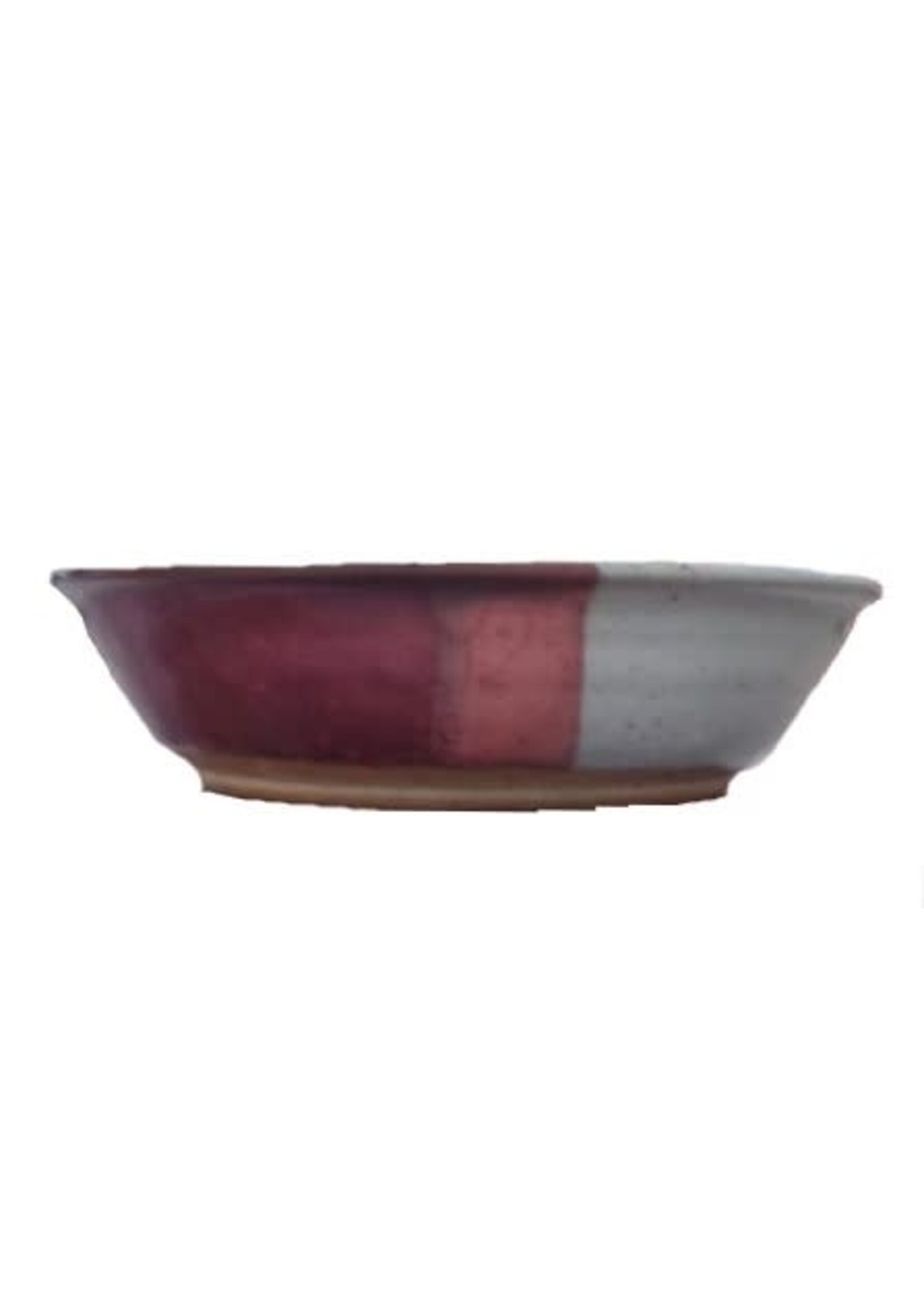 Serving Bowl: Medium: Wheat: Red