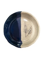 Pie Plate: Wheat: Teal
