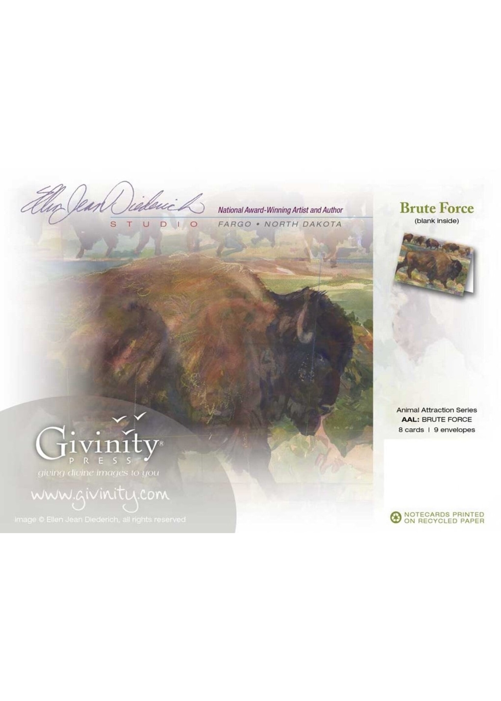 Bison Multipack - Notecard Set