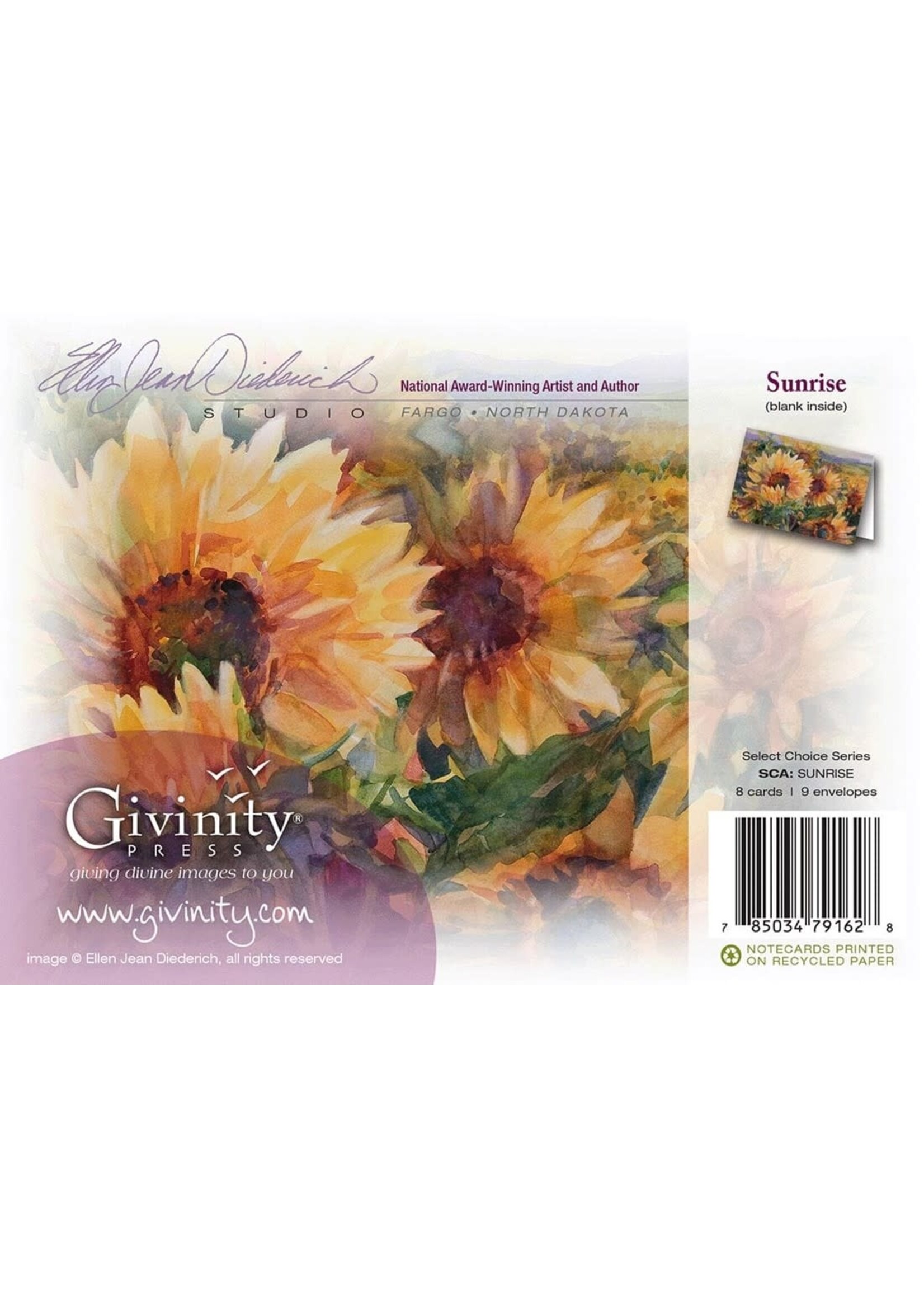 Sunrise Pack  Notecards