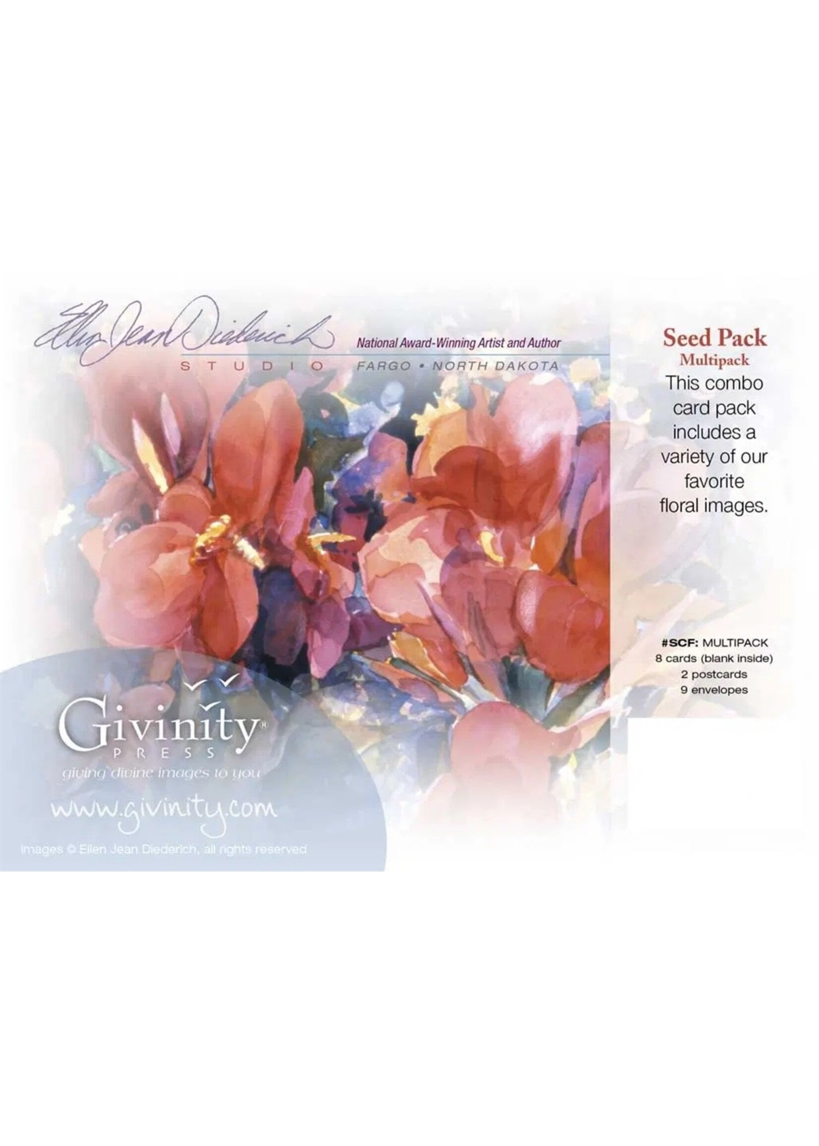 Seed Pack Multipack Notecards
