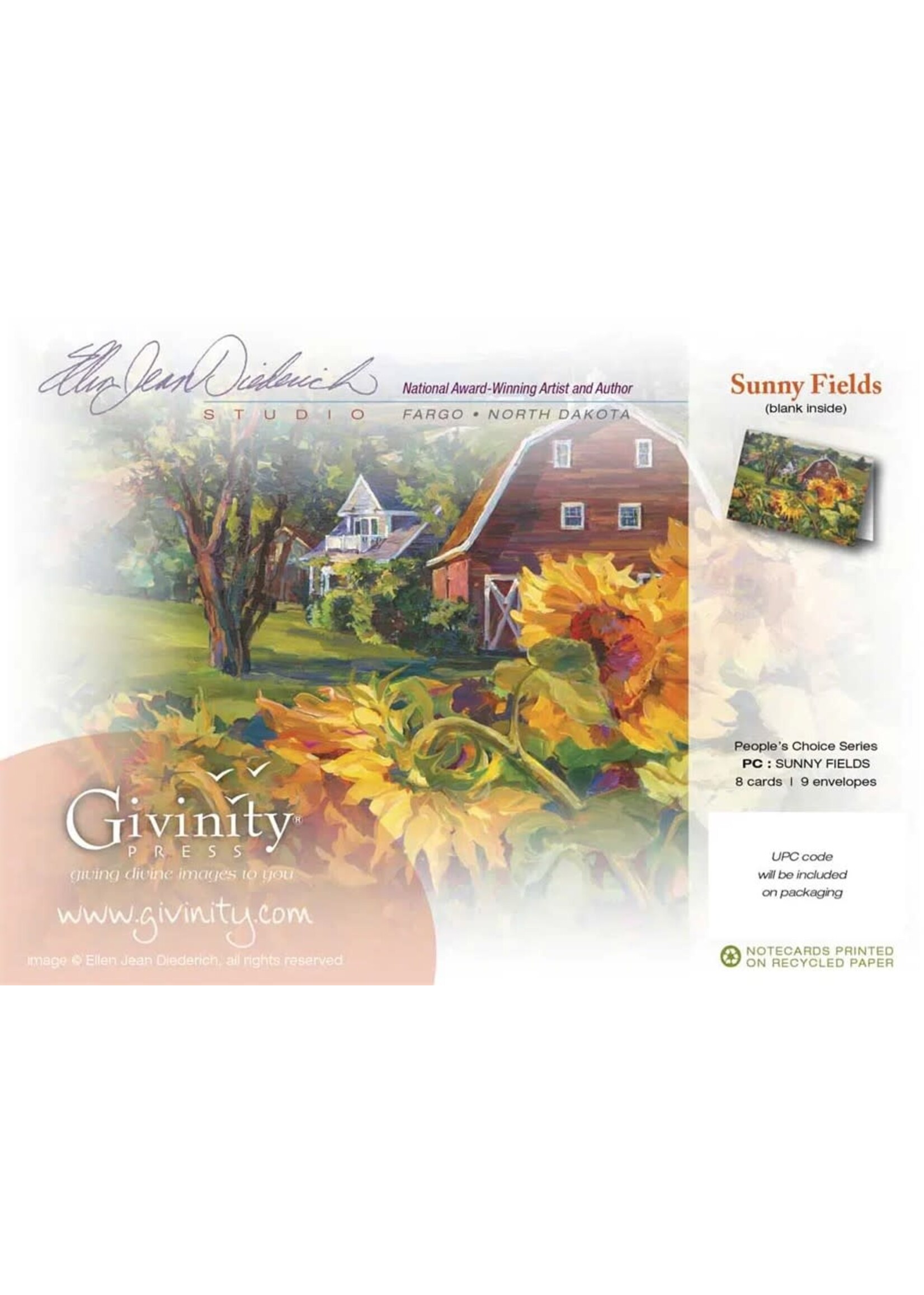 Sunny Hills Notecards