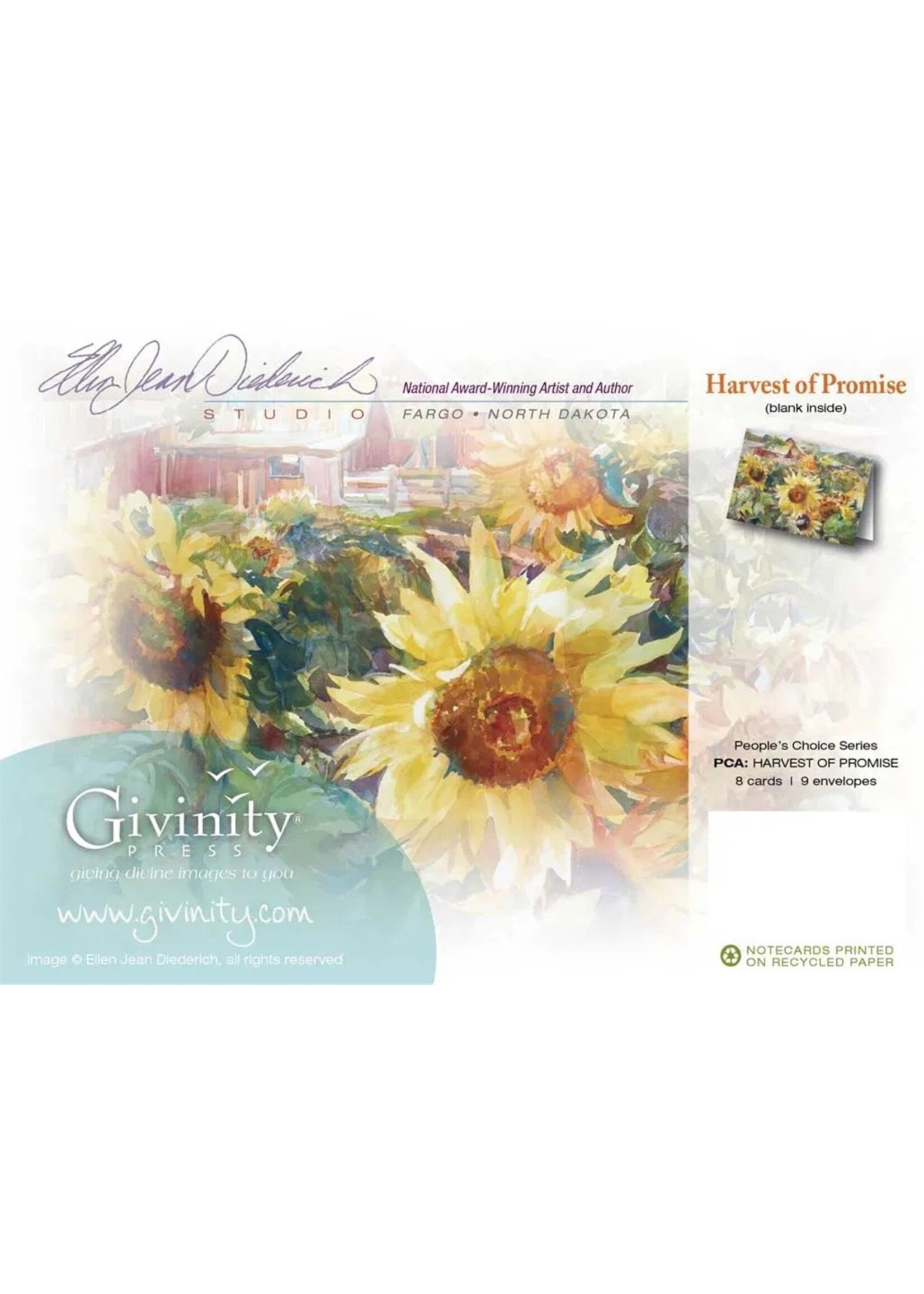 Harvest of Promise Notecards
