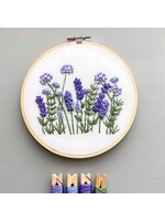 and other adventures Embroidery Co. Embroidery Kit - Meadow in Grape