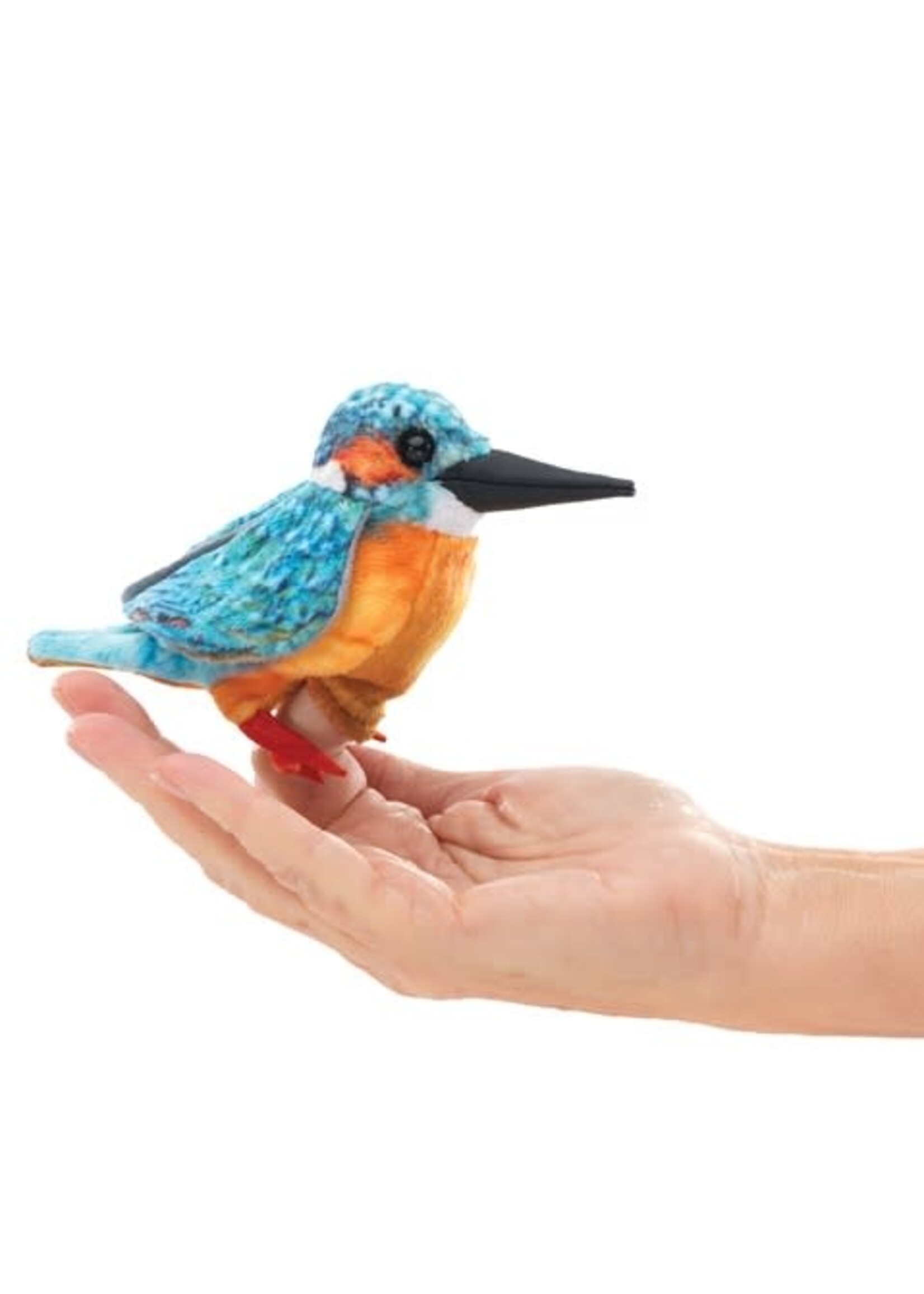Mini Common Kingfisher Finger Puppet