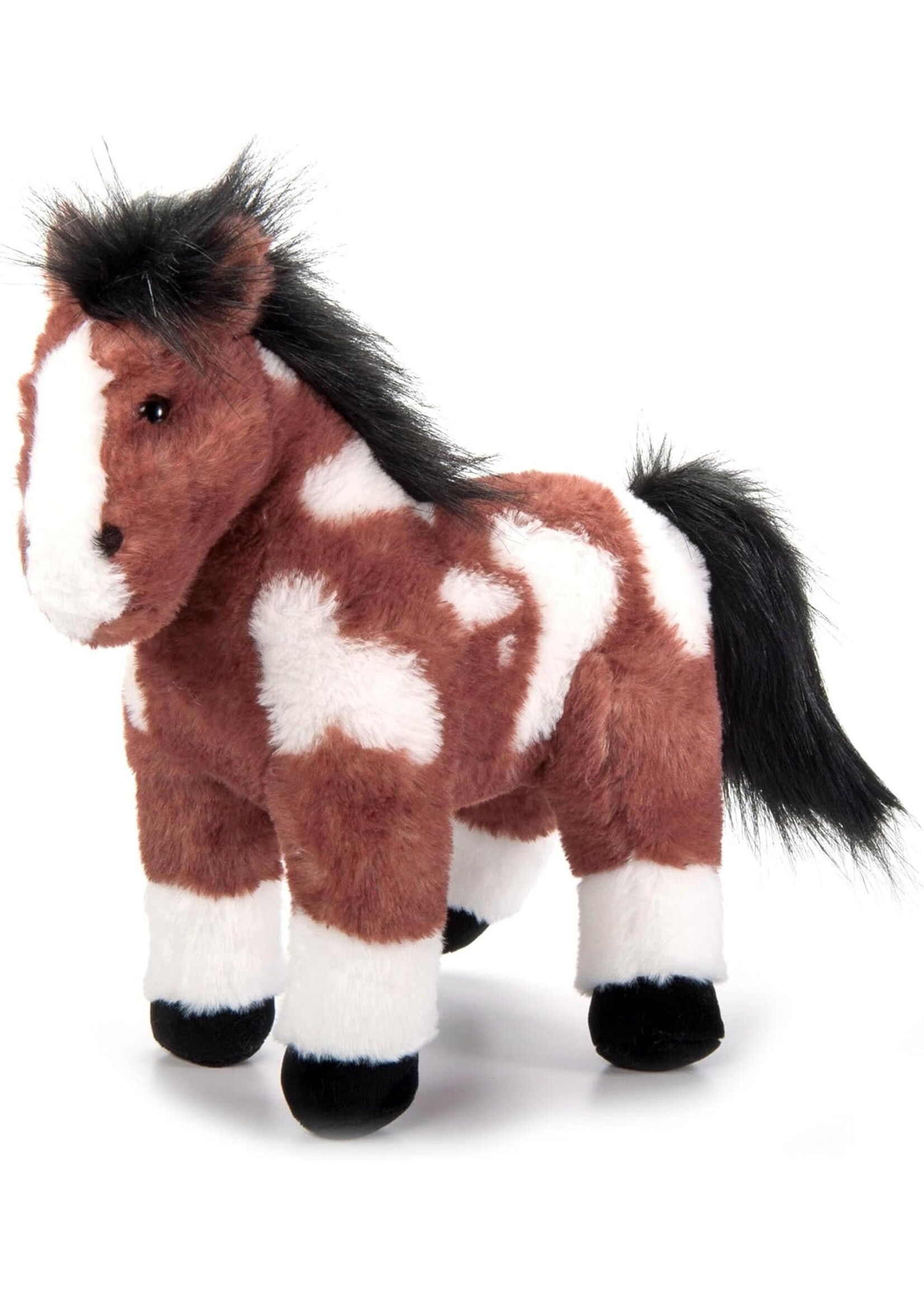 Wild Onez Standing Horse Painted Pinto: Medium 12"