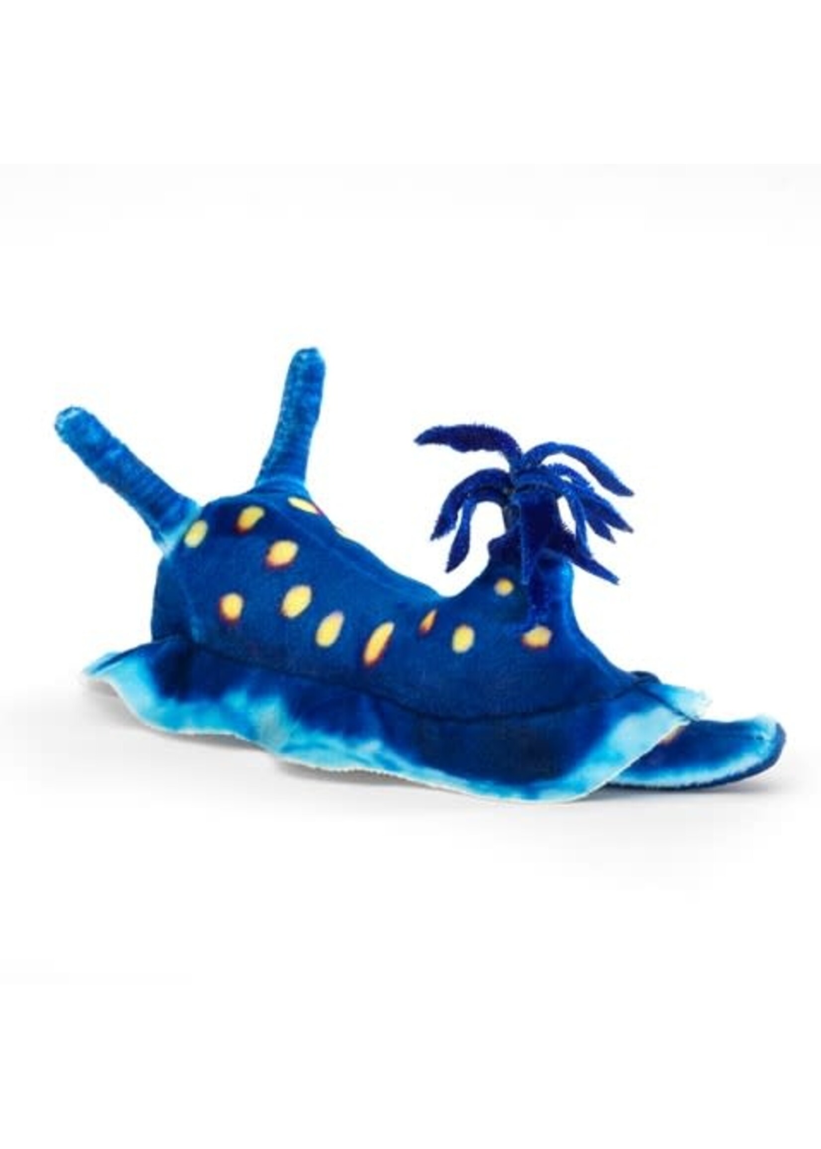Mini Blue Nudibranch Finger Puppet
