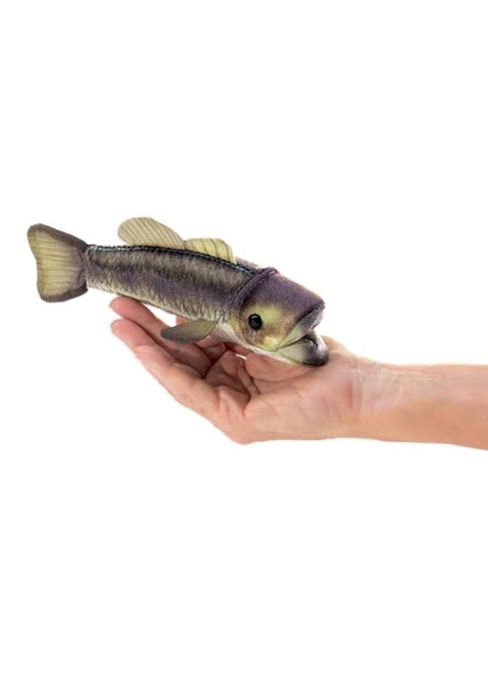 Mini Largemouth Bass Finger Puppet