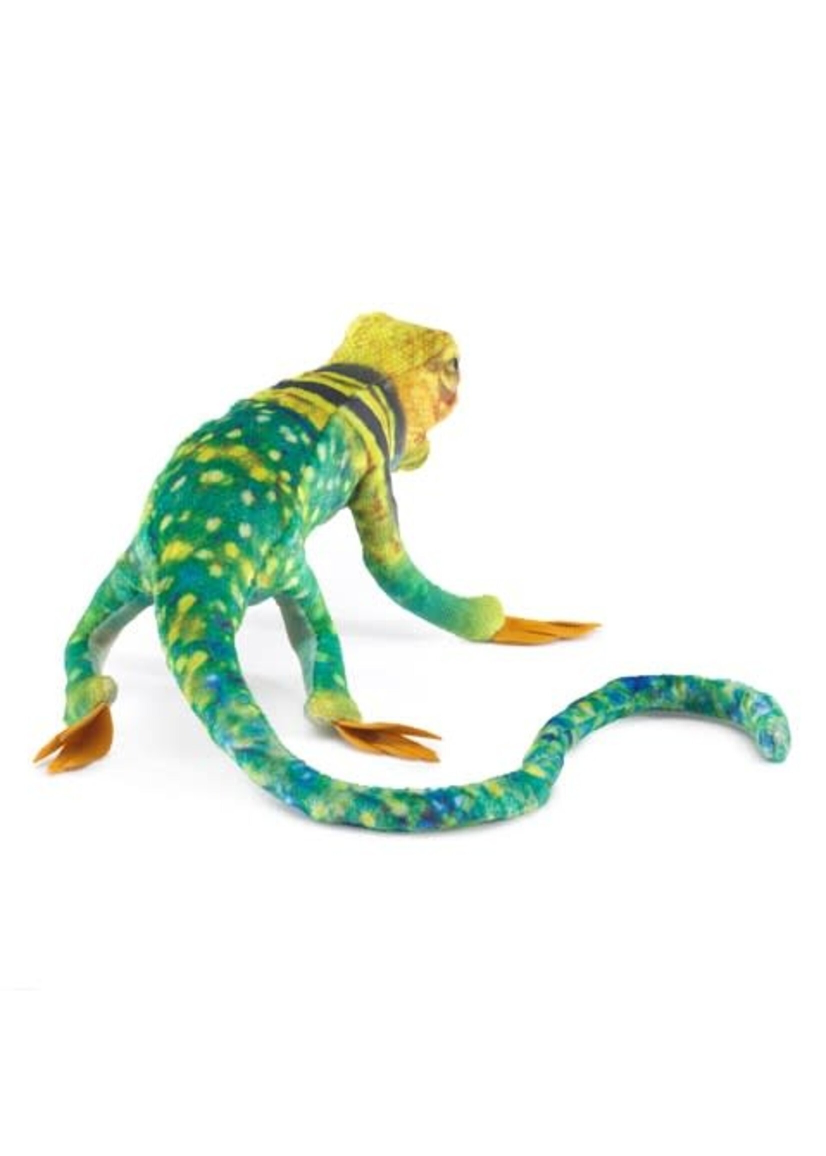 Mini Collard Lizard Finger Puppet