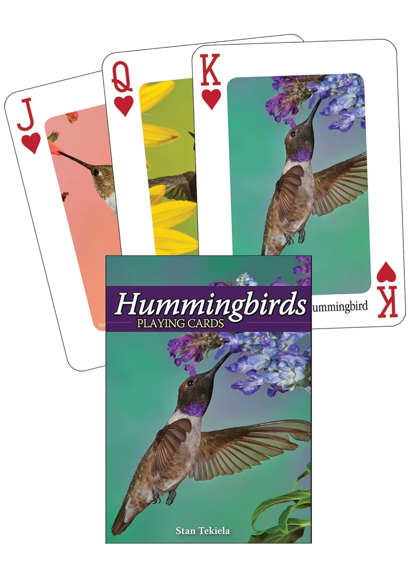 Hummingbirds Playing Cards