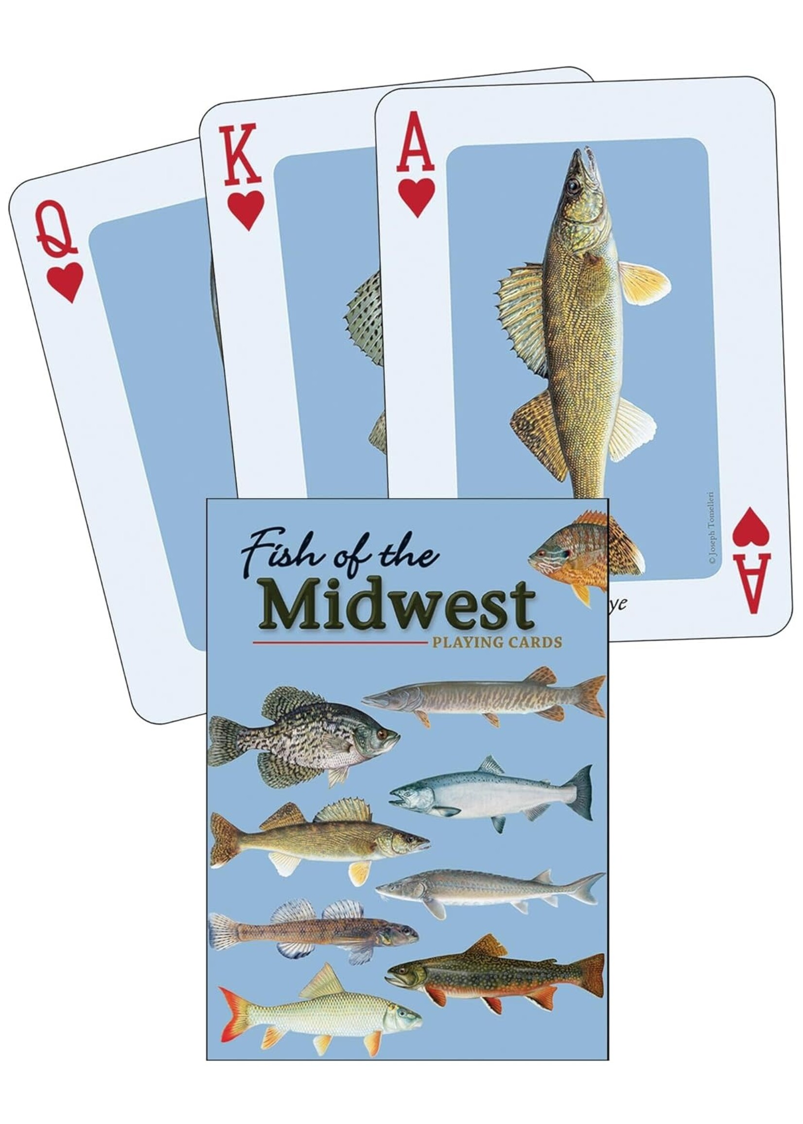 Fish of the Midwest Playing Cards