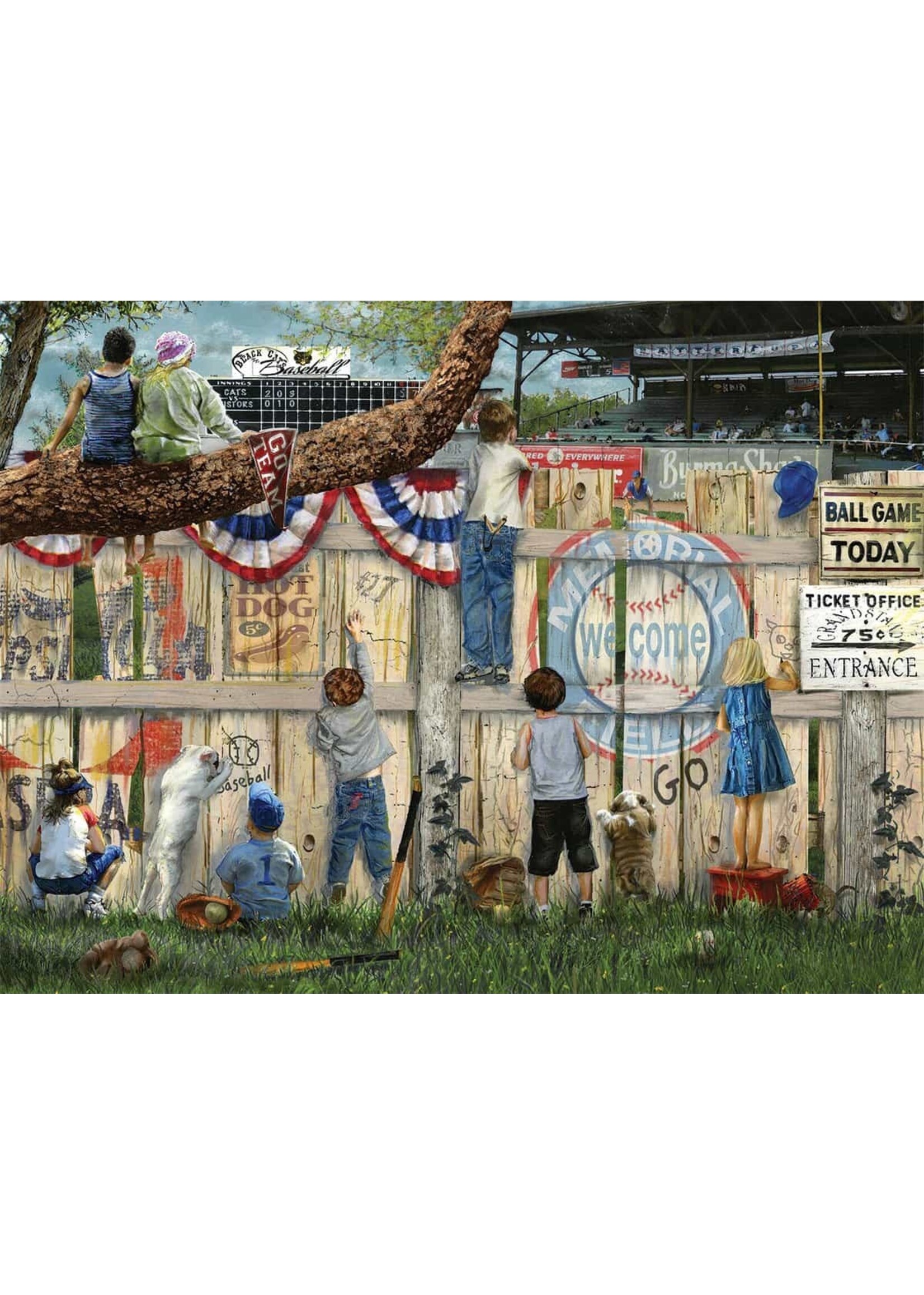 The Cheap Seats 500 Piece Jigsaw Puzzle