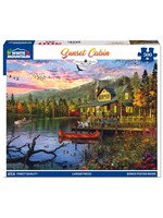 Sunset Cabin 500 Piece Jigsaw Puzzle