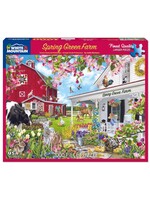 Spring Green Farm 1000 Piece Jigsaw Puzzle