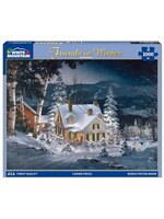 Friends in Winter 1000 Piece Jigsaw Puzzle