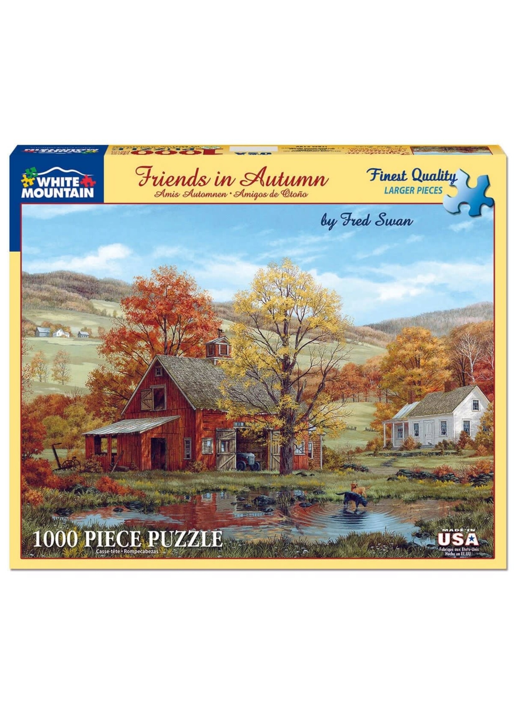 Friends in Autumn 1000 Piece Jigsaw Puzzle