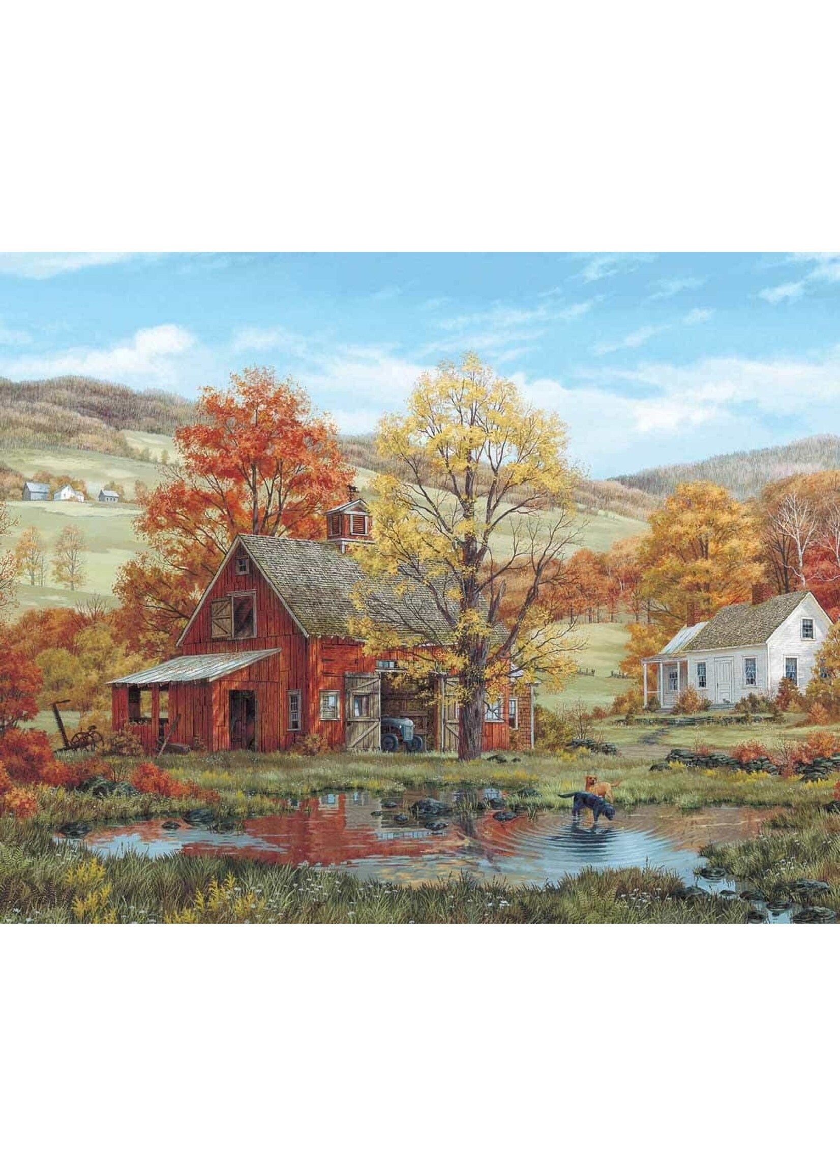 Friends in Autumn 1000 Piece Jigsaw Puzzle