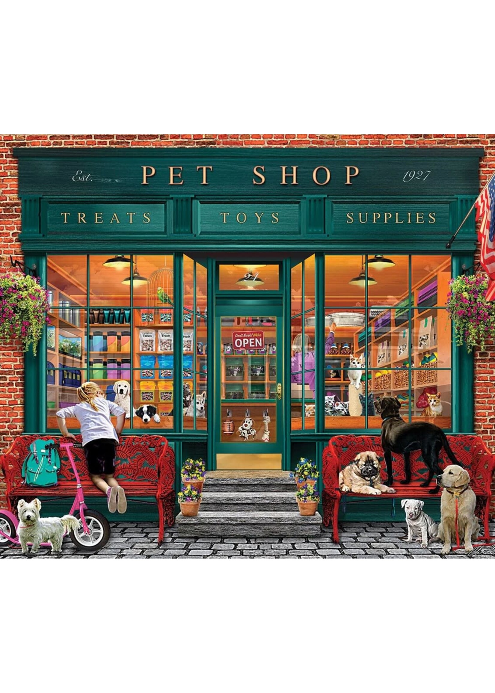 Local Pet Shop 500 Piece Jigsaw Puzzle