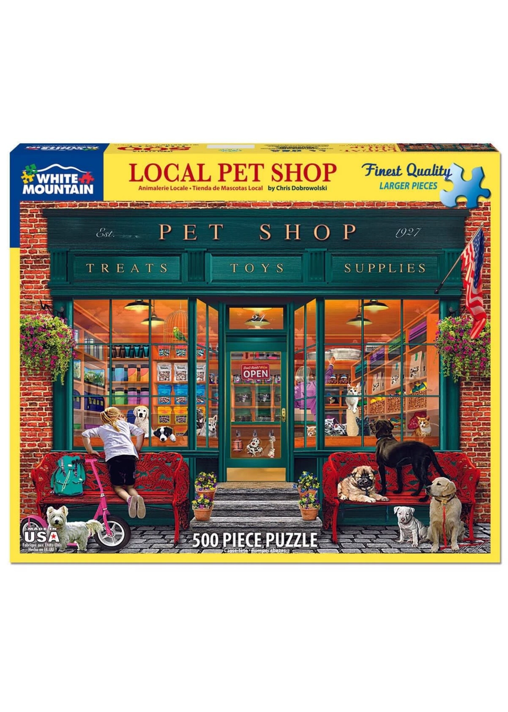 Local Pet Shop 500 Piece Jigsaw Puzzle