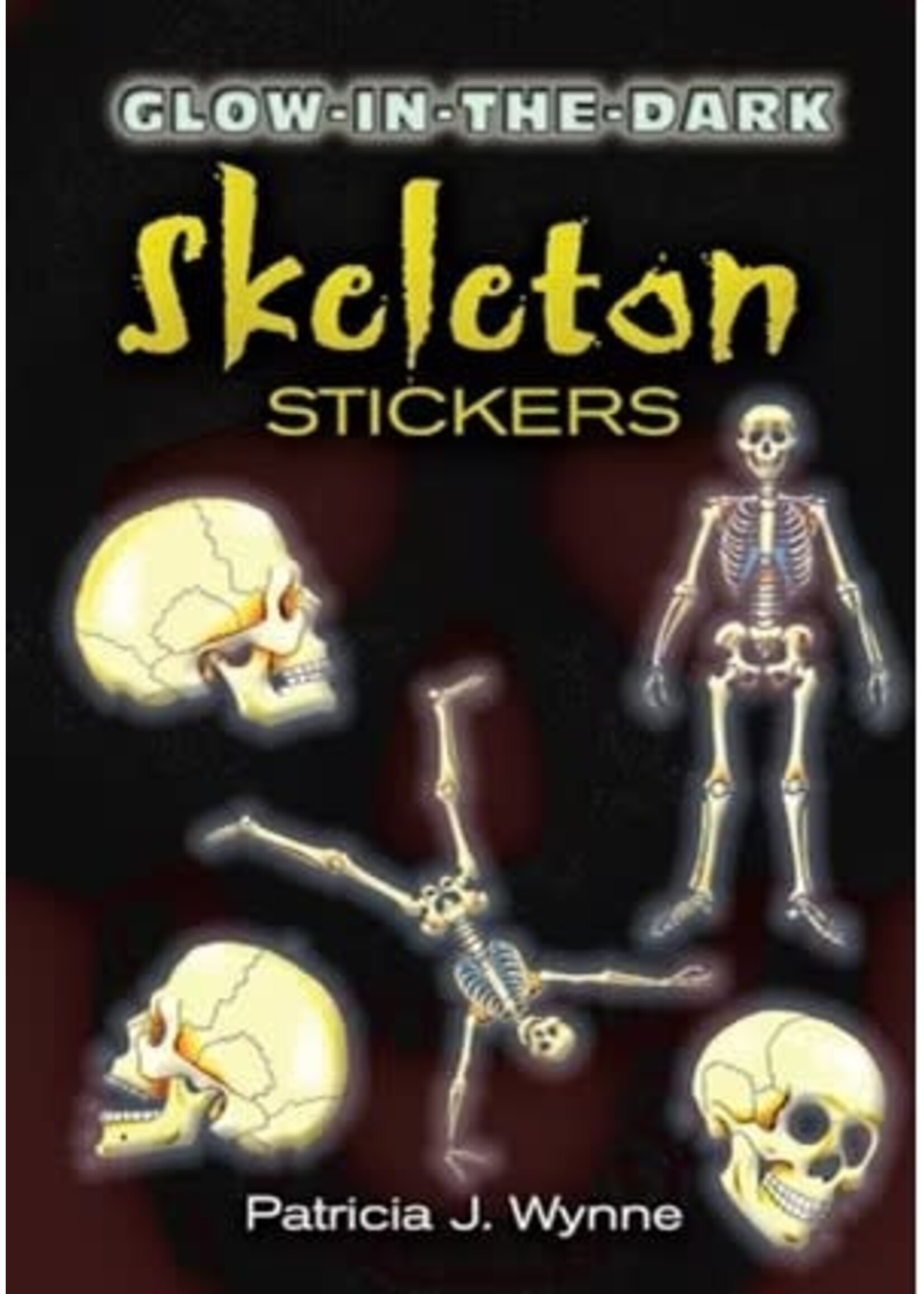 Glow-in-the-Dark Skeleton Stickers