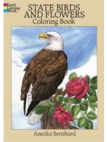 State Birds and Flowers Coloring Book