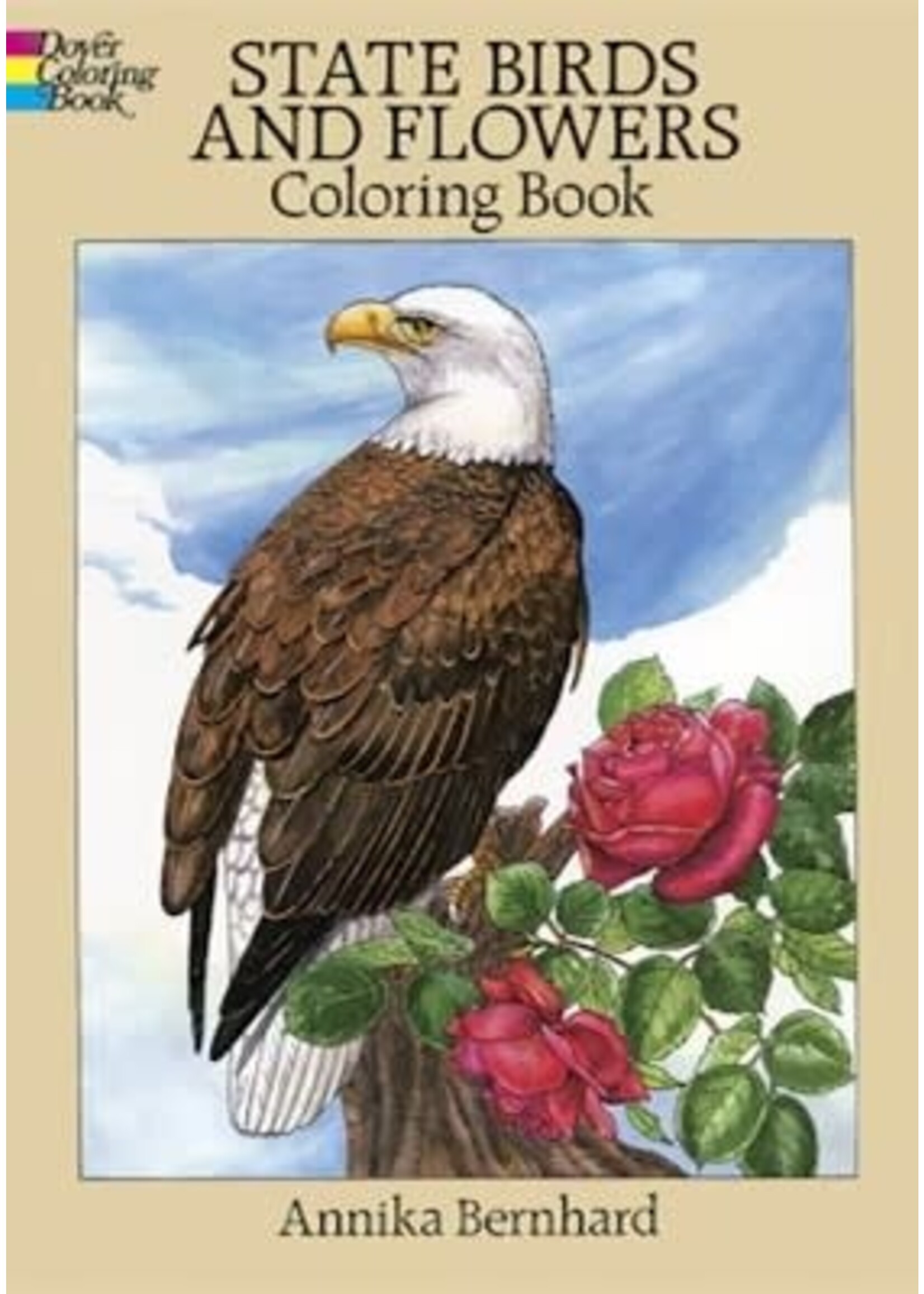 State Birds and Flowers Coloring Book