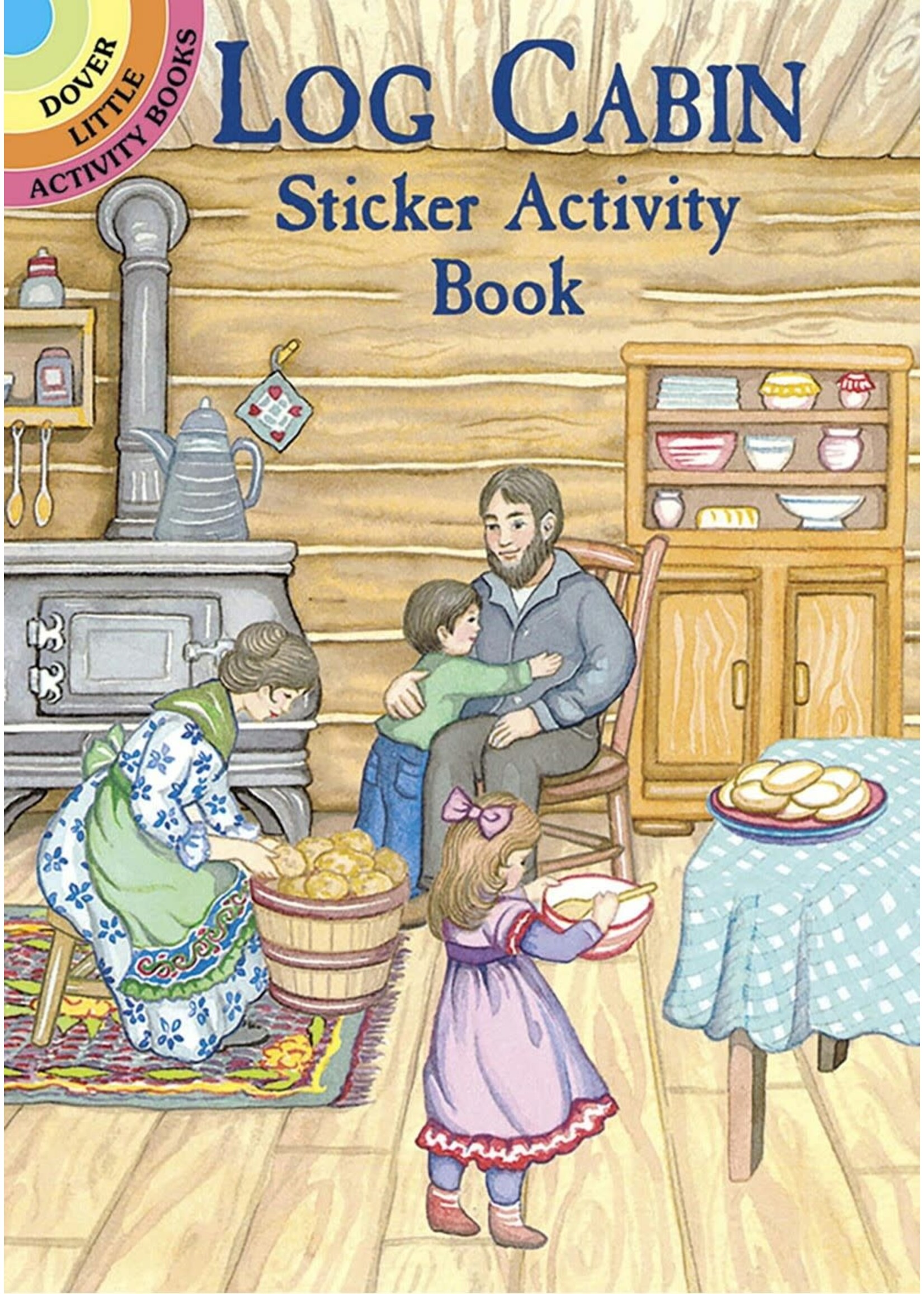 Log Cabin Sticker Activity Book