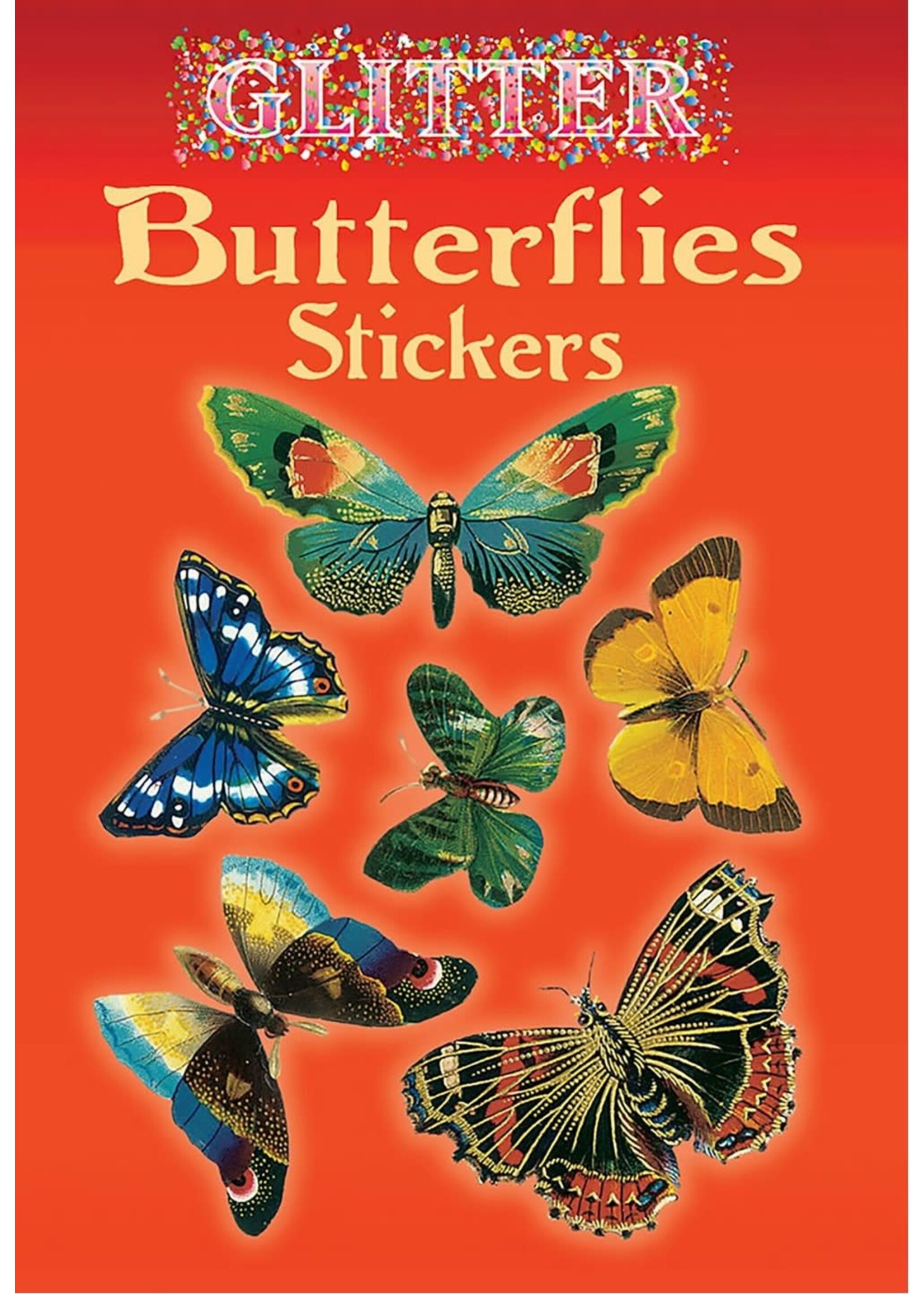 Glitter Stickers: Butterflies