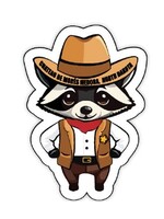 Sheriff Hank Acrylic Magnet
