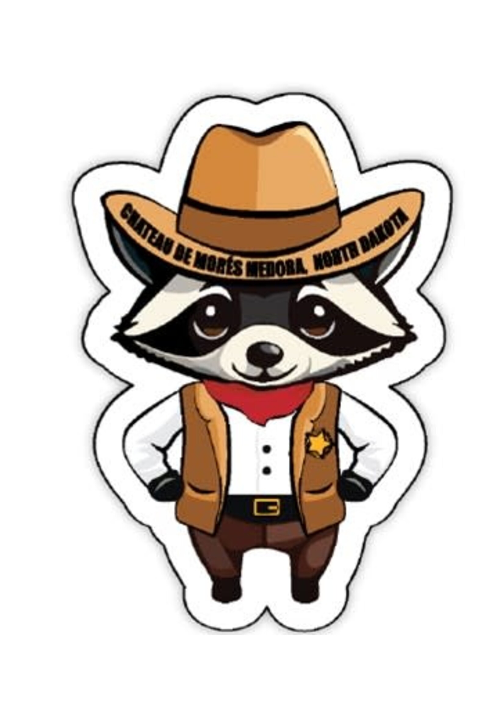 Sheriff Hank Acrylic Magnet