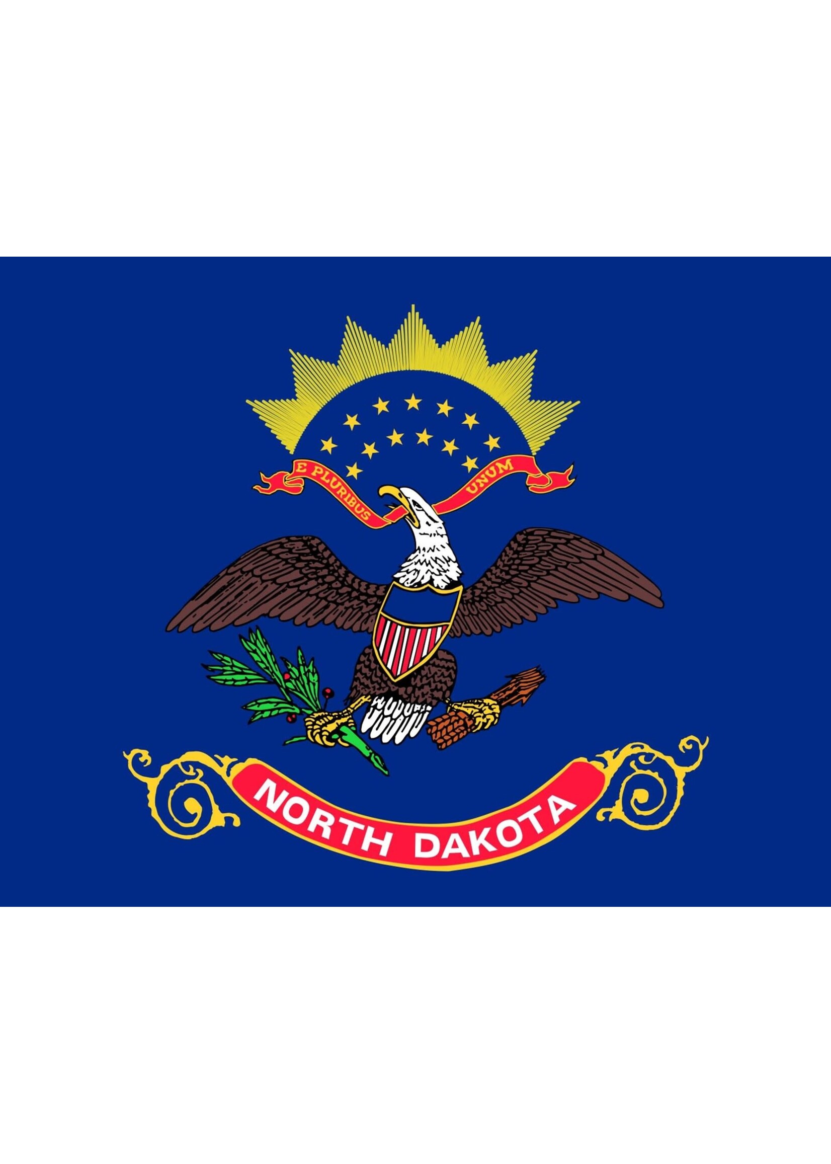 North Dakota State Flag 3x5