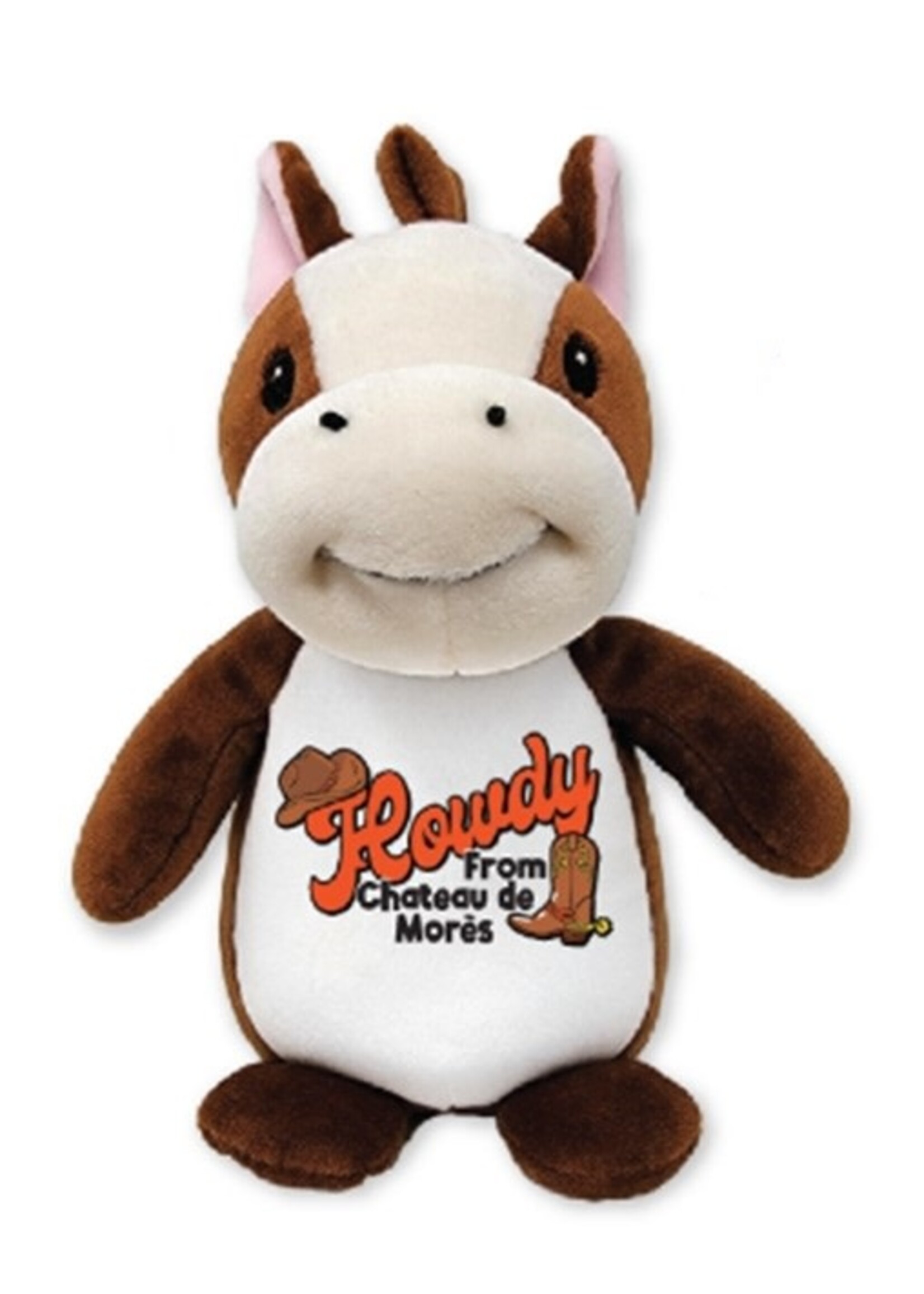 Squishy Brown Horse: Howdy from Chateau De Mores: 6"