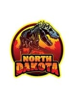 North Dakota Fossil World MDF Magnet