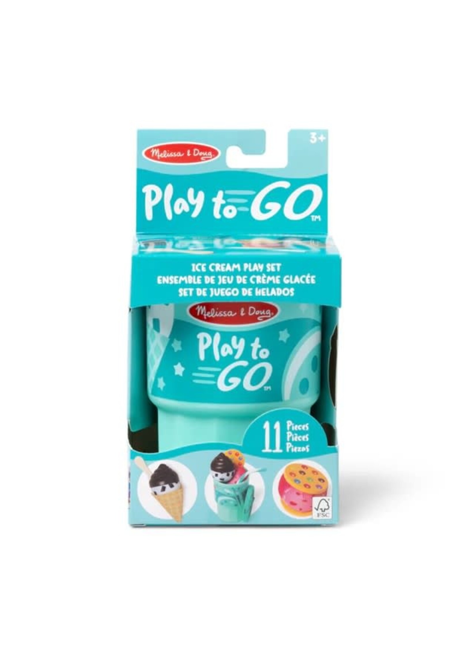 Play to Go Ice Cream Play Set