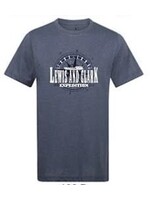 Lewis and Clark Expedition Burnout Short Sleeve Tee