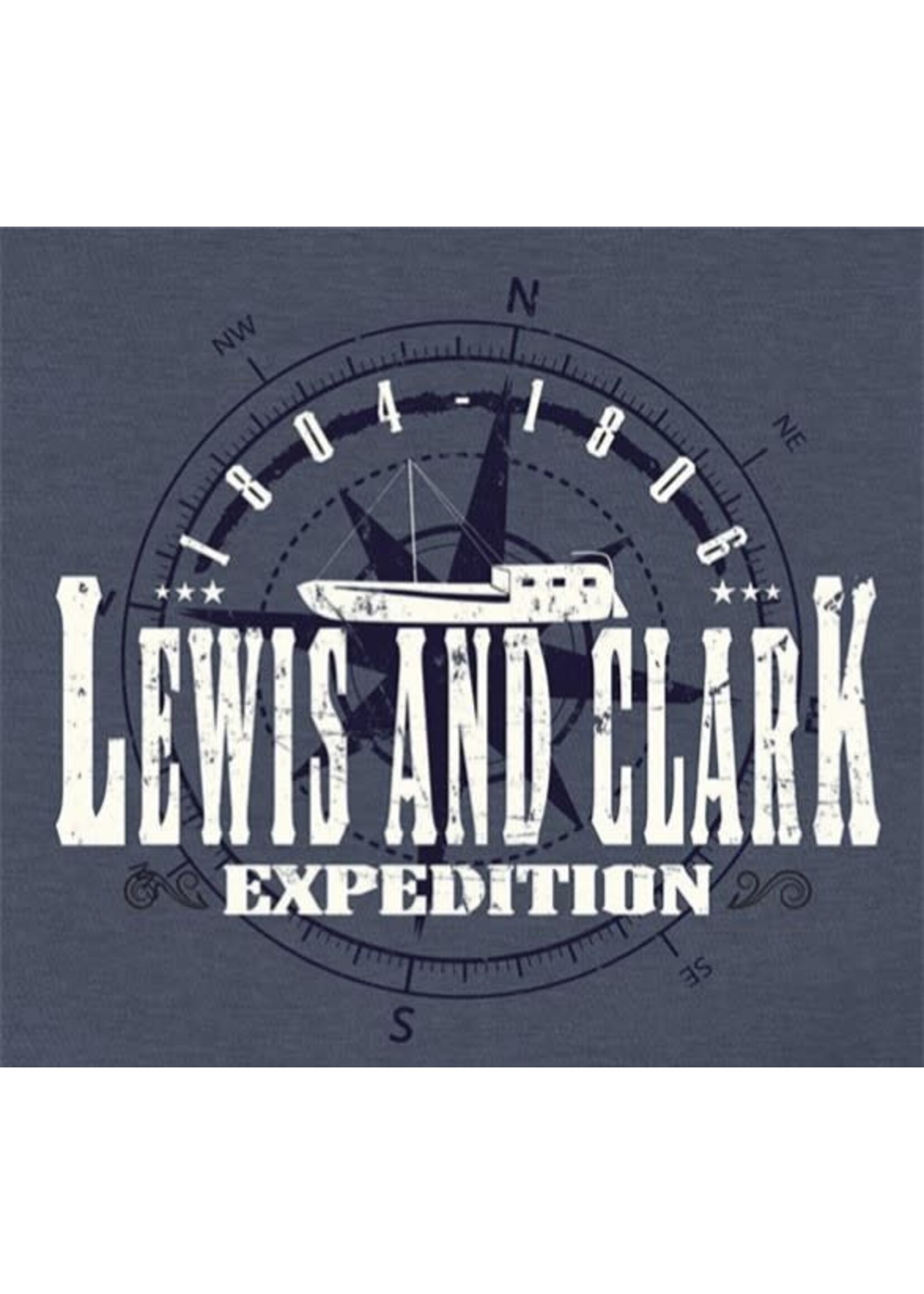 Lewis and Clark Expedition Burnout Short Sleeve Tee