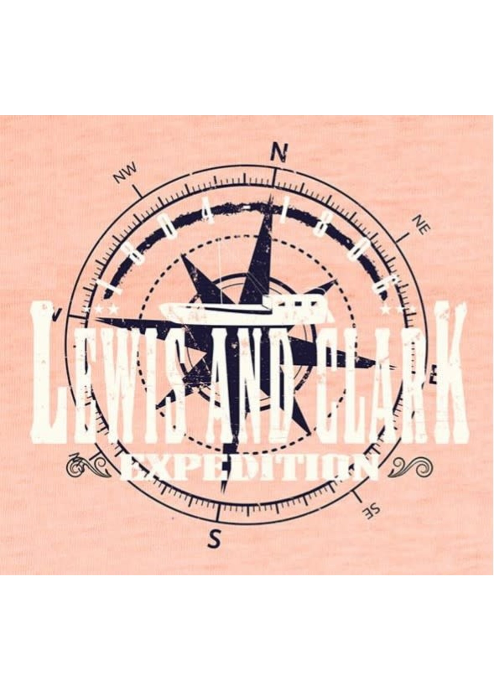 Lewis and Clark Expedition Burnout Short Sleeve Tee