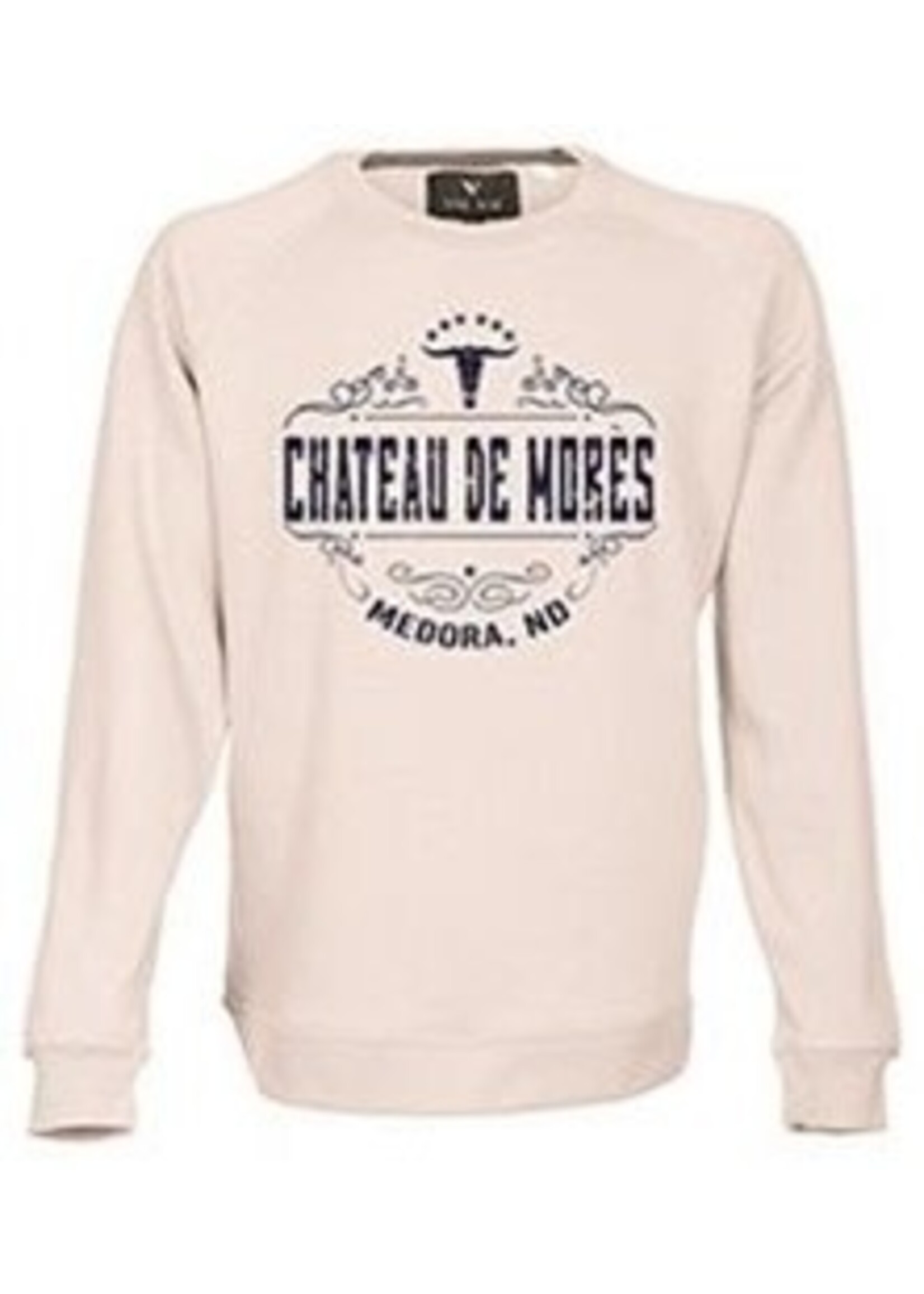 Chateau De Morès Cozy Fleece Oversized Raglan Crewneck