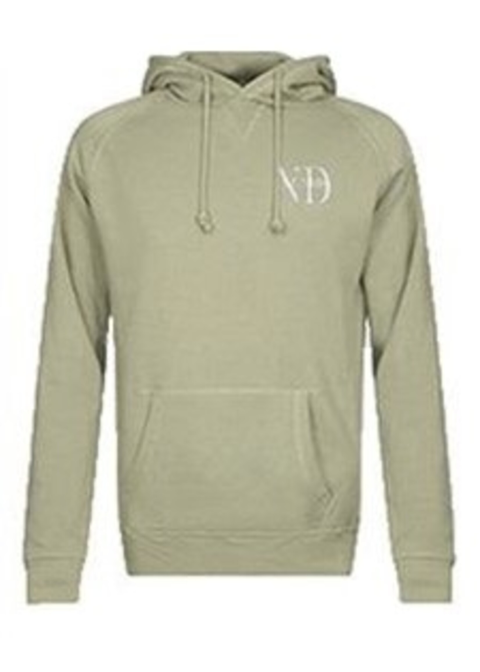 North Dakota Cozy Fleece Raglan Hood with Rib Gusset and V-Notch