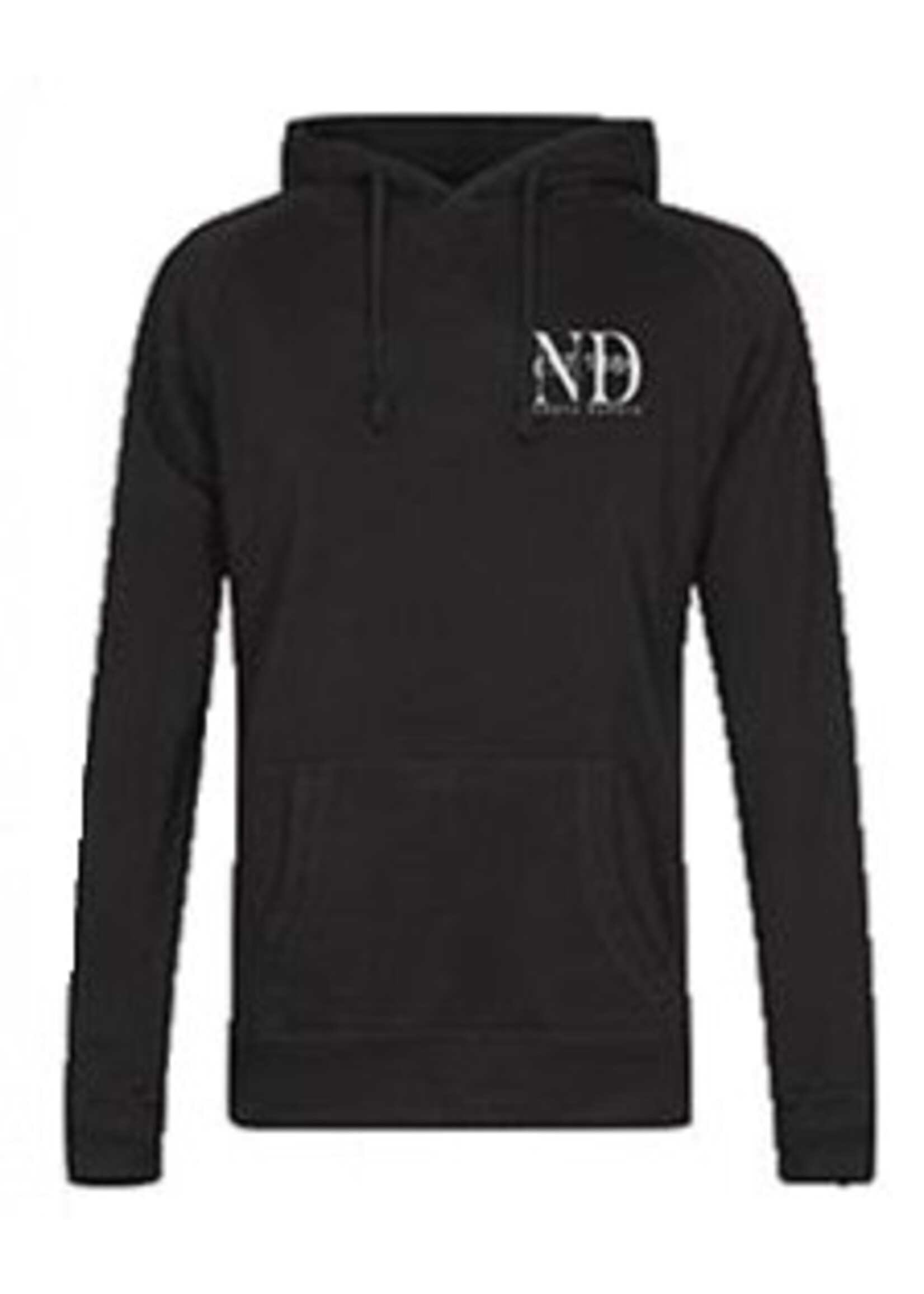 North Dakota Cozy Fleece Raglan Hood with Rib Gusset and V-Notch