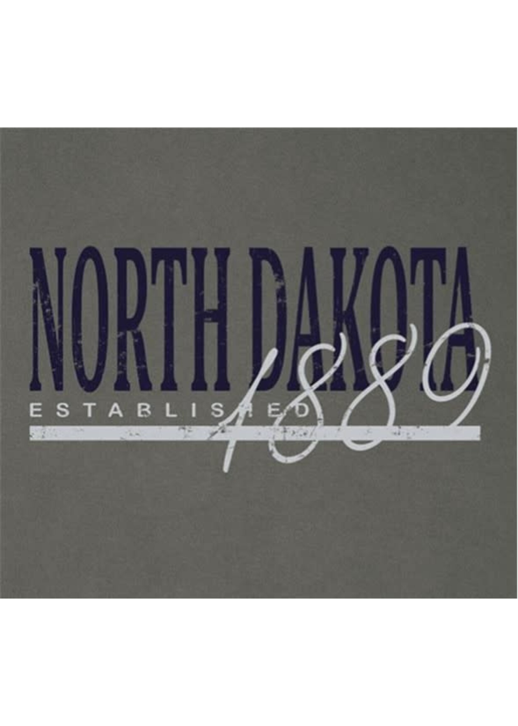North Dakota: Established 1889: Cozy Fleece Raglan Hood with Rib Gusset and V-Notch