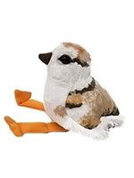 Audubon II Piping Plover Chick Stuffed Animal with Sound 5.5"