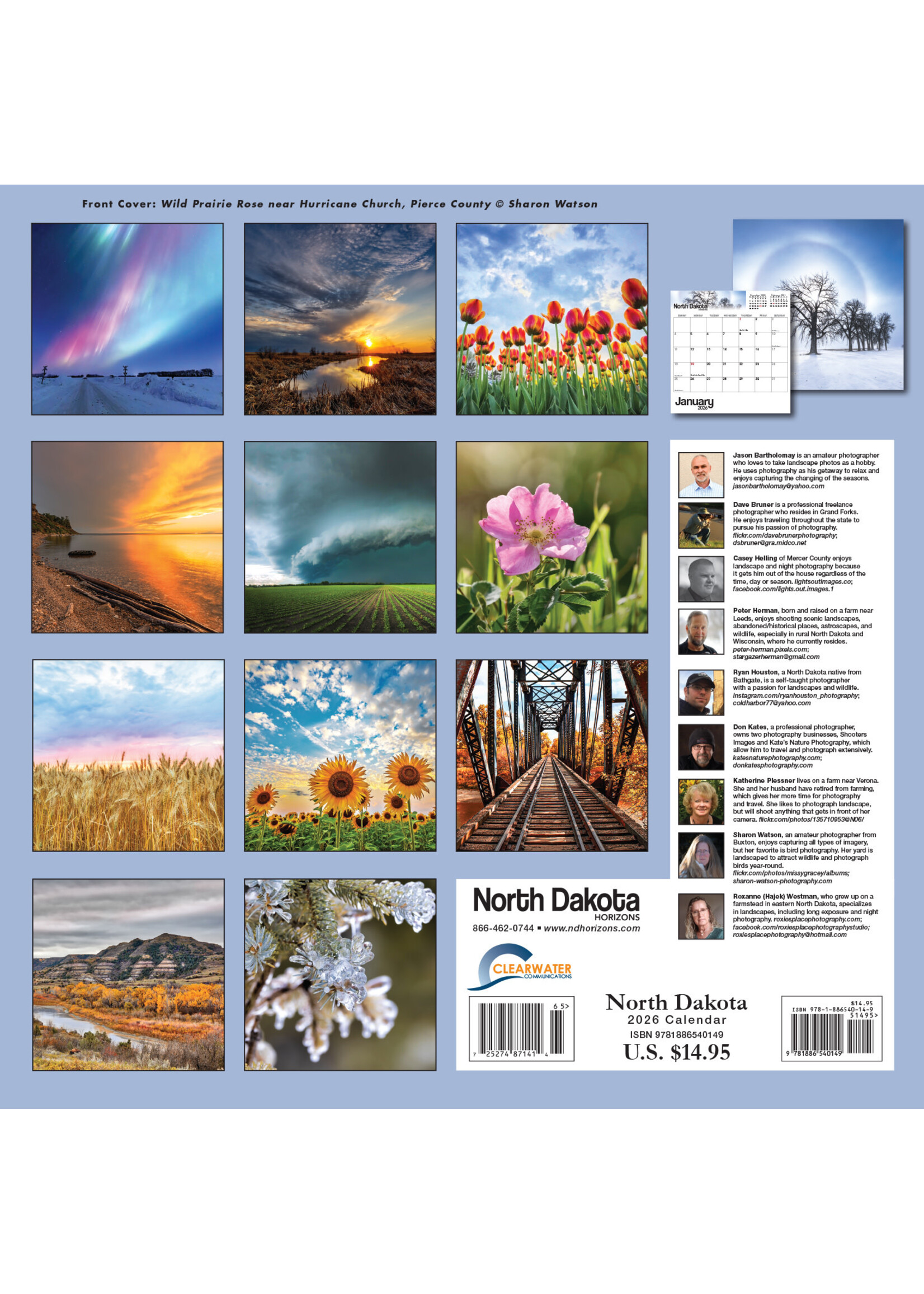 North Dakota Horizons Calendar: 2026
