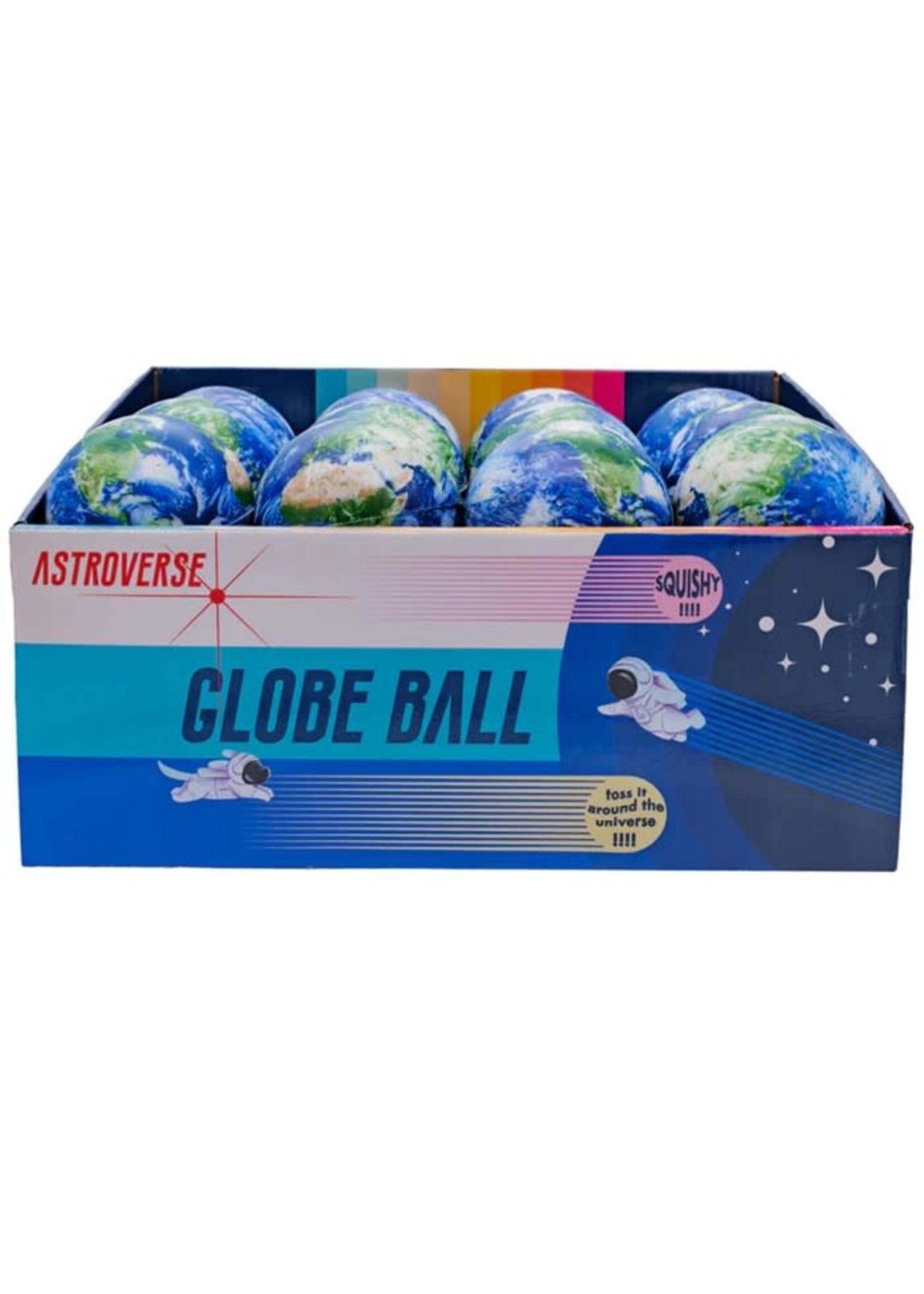 Astroverse Globe Ball, Spongy Educational Soft Colorful