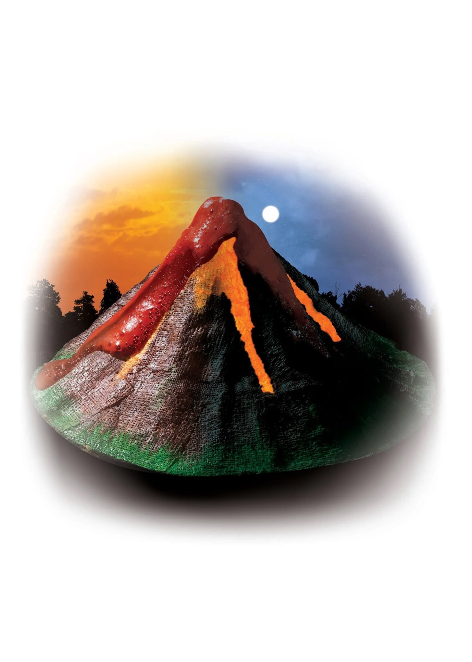 Smithsonian: Glow in the Dark Giant Volcano