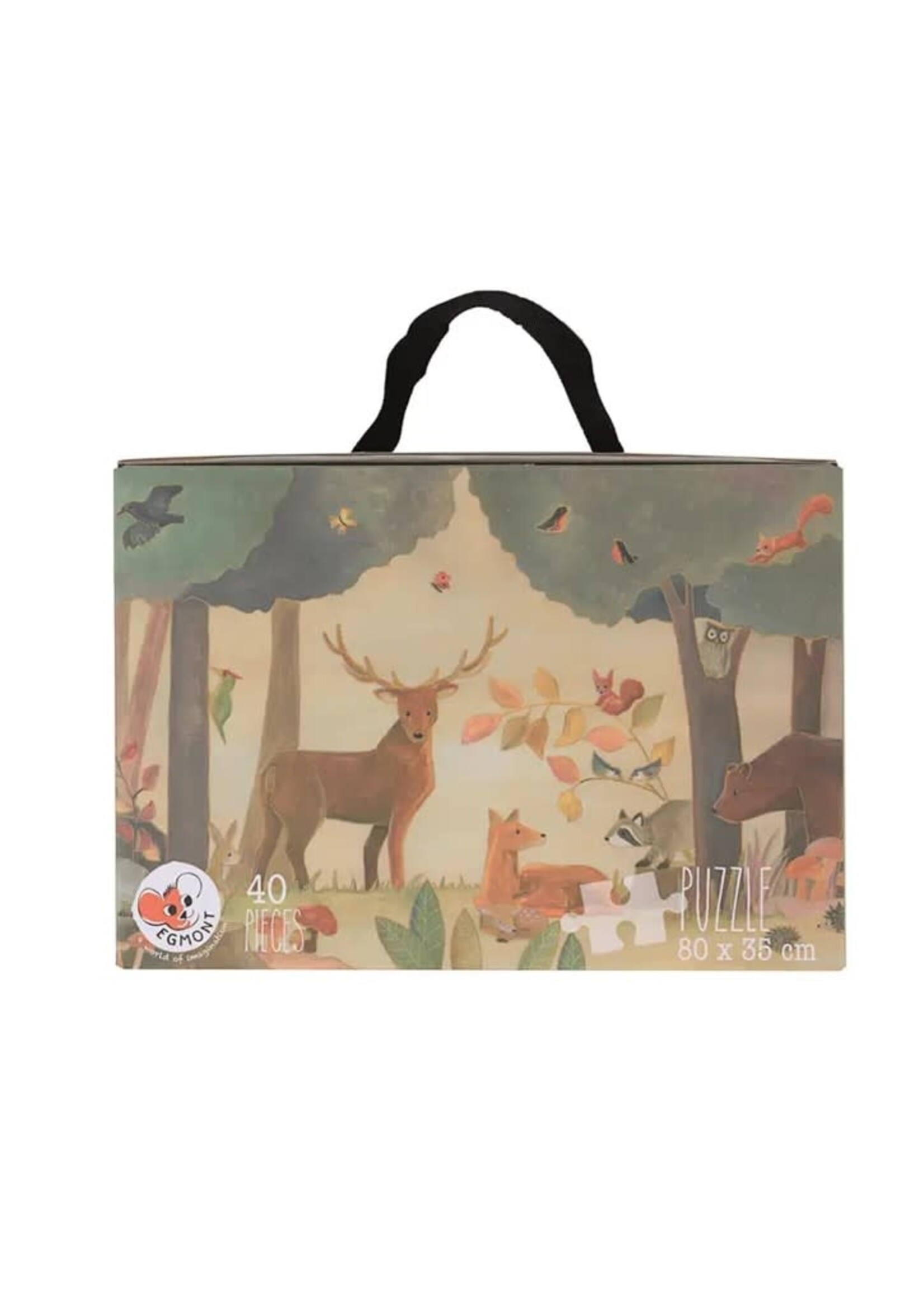 40-piece Floor Puzzle: Forest